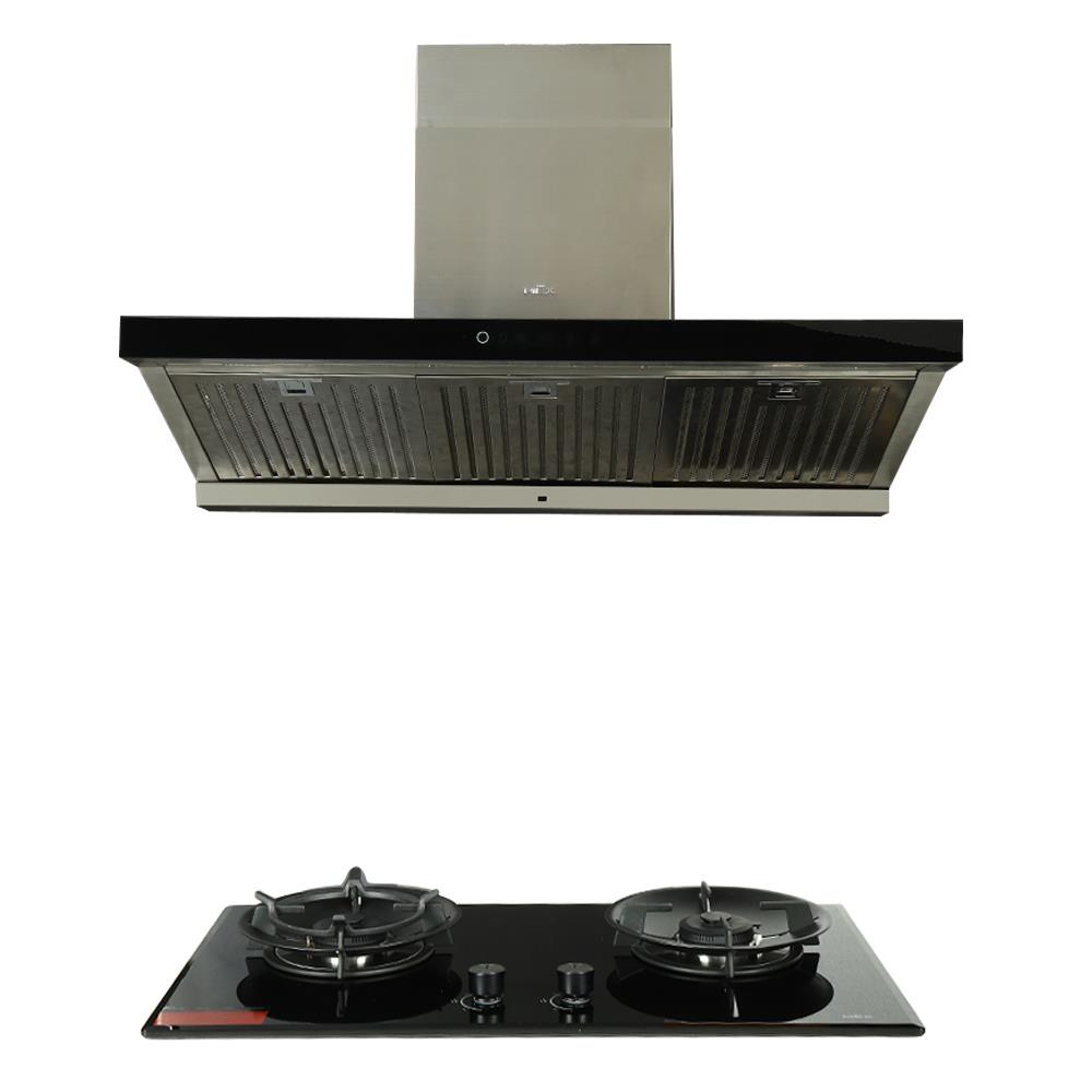 HomePro เตาฝัง+เครื่องดูดควัน MEX V7812MHR+K635BFX90 แบรนด์ MEX ราคา 17,900 บาท*ส่งฟรี