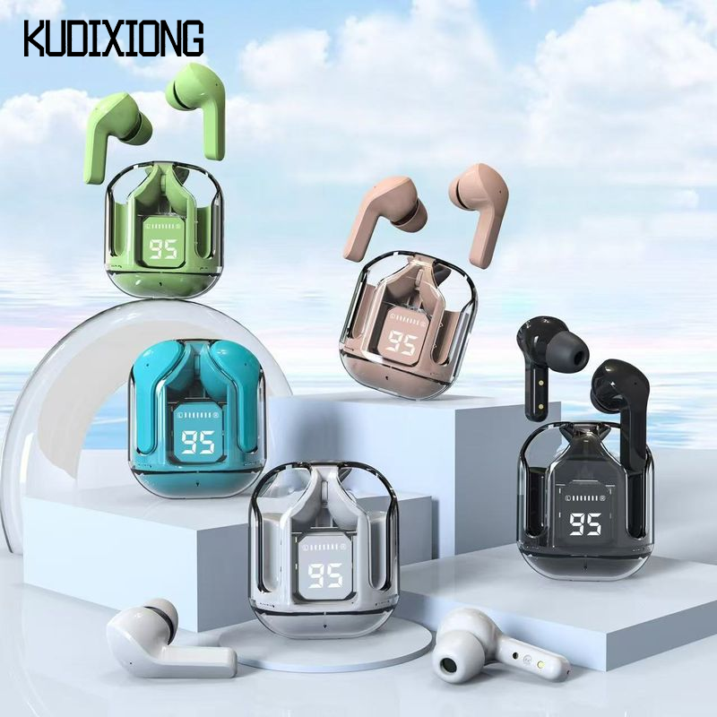 KUDIXIONG Transparent仓Air31数显蓝牙耳机XT16立体声音乐游戏运动长续航 ราคา 99 บาท*ส่งฟรี