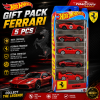 Hot Wheels Gift Pack 5Pcs Ferrari F40 Dino SF90 Stradalle GTB4 Cilindri