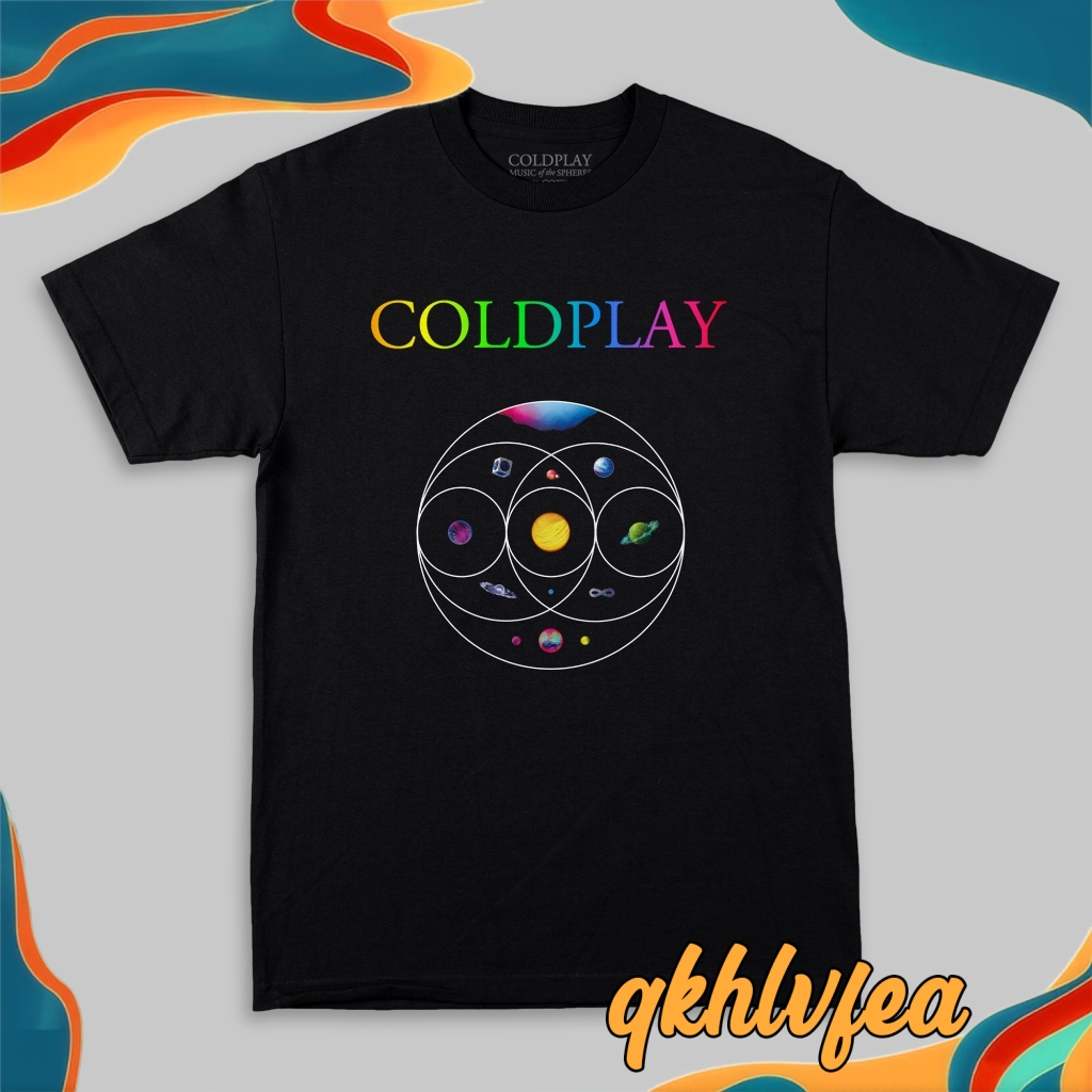 ミュージシャン COLD PLAY Tshirt size L Coldplay Band Tour T-Shirt - Unisex Cotton Short Sleeve Music Rock