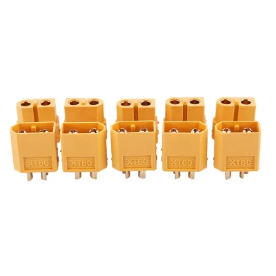 5 x Pairs RC XT60 Male & Female PAIR Battery Connector + Heat Shrink
