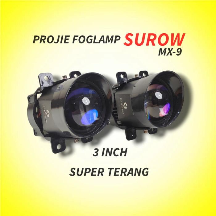 PROJIE BILED FOGLAMP 3 INCH SUROW MX9 SUPER TERANG-Kumma.id Harga  1,630,000 Ringgit*Penghantaran Percuma
