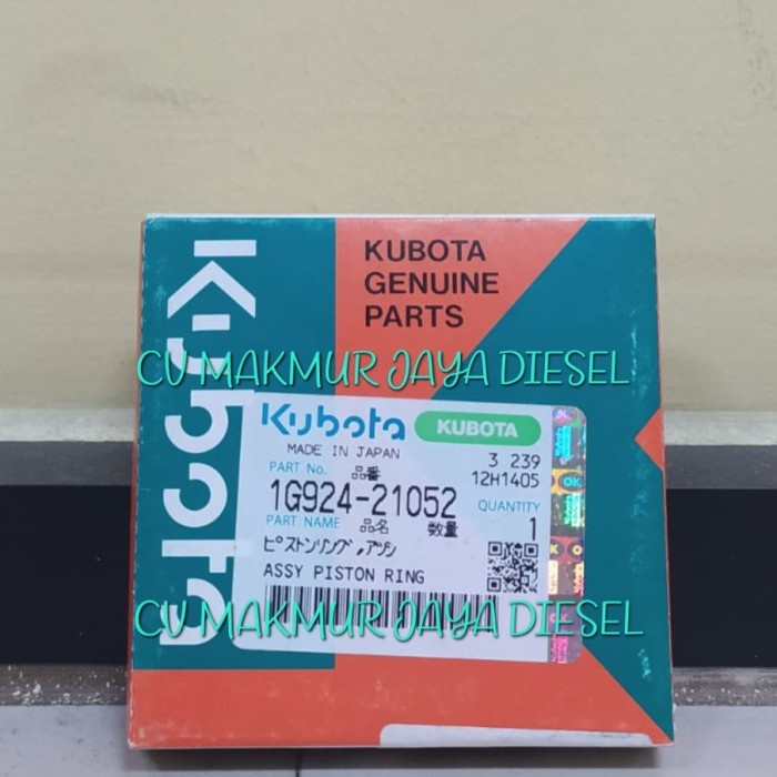 RING PISTON STD V2203-DI 1G924-21052 KUBOTA Harga 1,350,000 rupiah*Gratis Ongkir