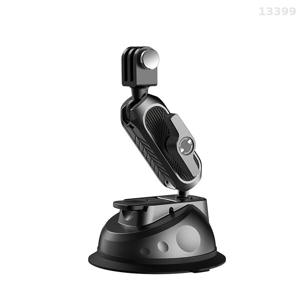 Suction Cup Phone Mount Suction Cup Mount with Dual 360°Rotatable Ball Head Sports Camera Adapater with Fixed Screw Compatible with GoPro 12/11/10/9/8/7 Insta 360 and Other Action Cameras