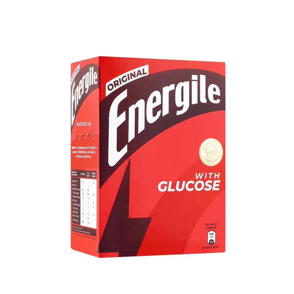 AL FATAH Mall ENERGILE INSTANT GLUCOSE ENERGY 100 GM - Pack of 12