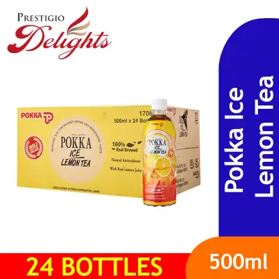 Pokka Ice Lemon Tea 500ML Carton Sales (24 bottles)