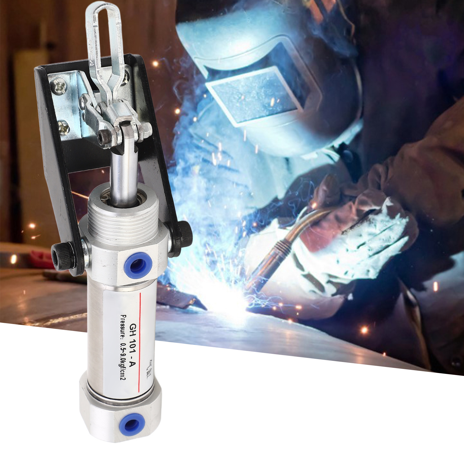 Xi lanh kẹp khí nén đảm bảo xử lý chính xác sửa chữa nhanh chóng kẹp khí nén để lắp đặt thiết bị