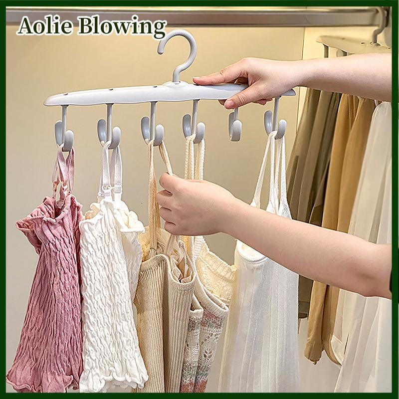 Aolie 1 cái áo ngực móc áo cho tủ quần áo, 360 ° xoay đa chức năng kệ với móc cho yếm trong mũ vành đai túi, tiết kiệm không gian vest lưu trữ giá