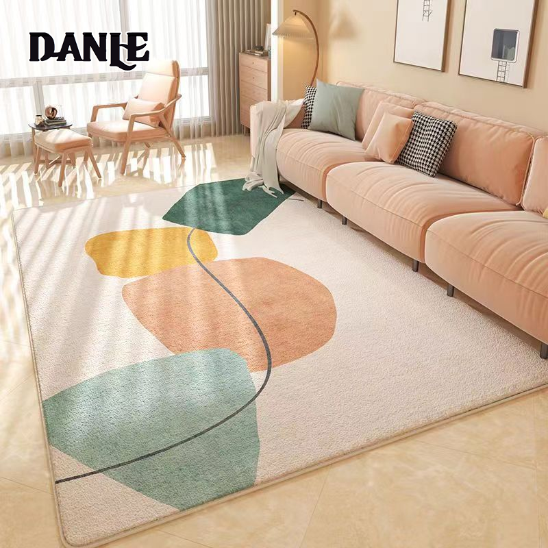 Danle BBR Thảm Bắc Âu phòng khách theo phong cách được bao bọc toàn bộ phong cách đơn giản chăn cạnh giường phòng ngủ, ghế sofa gia đình, Bàn cà phê, thảm lót sàn, chăn chống trượt
