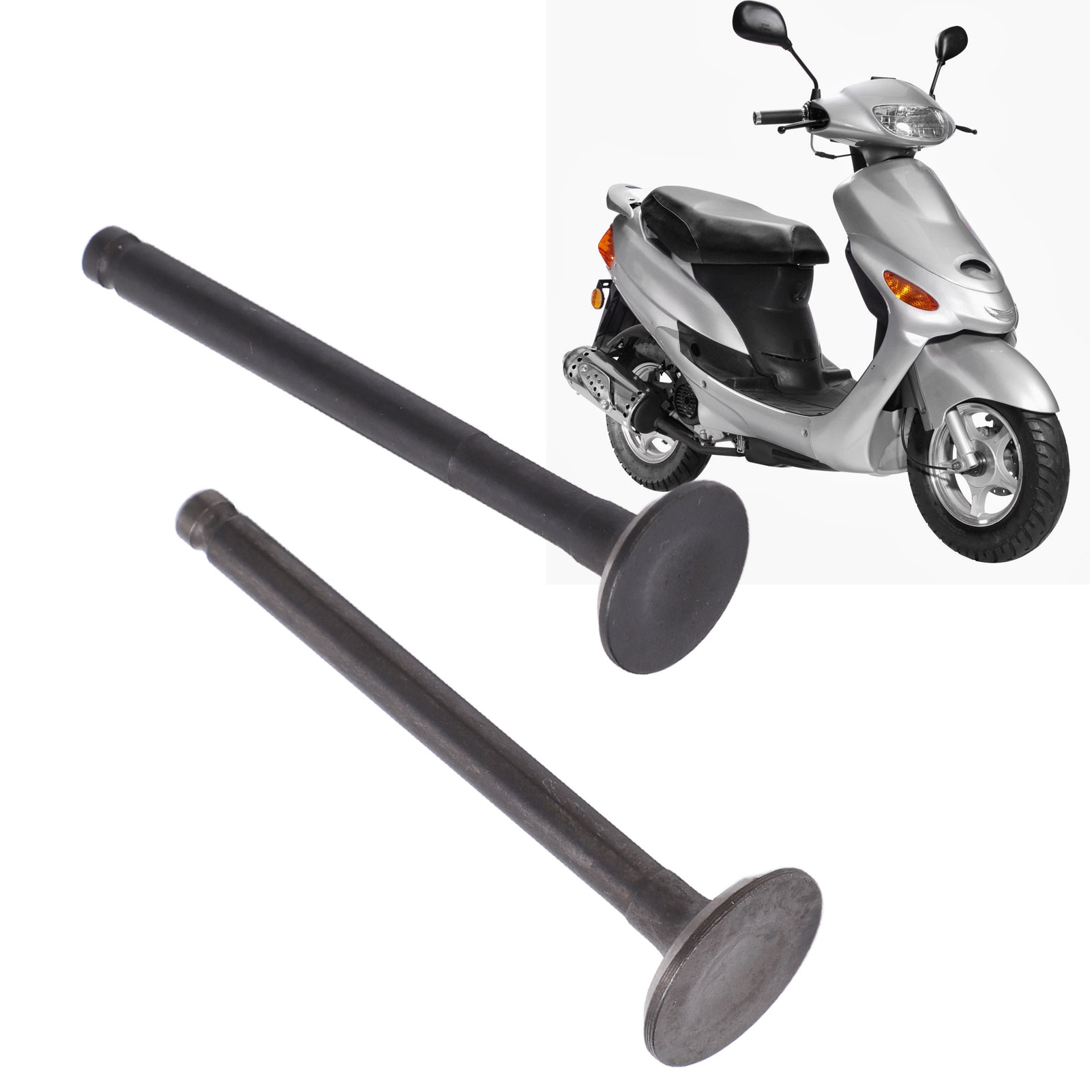 Xi lanh van hút độ cứng cao hợp kim thép chịu nhiệt chịu lực cao nạp động cơ van Kit cho Go-Kart ATV UTV