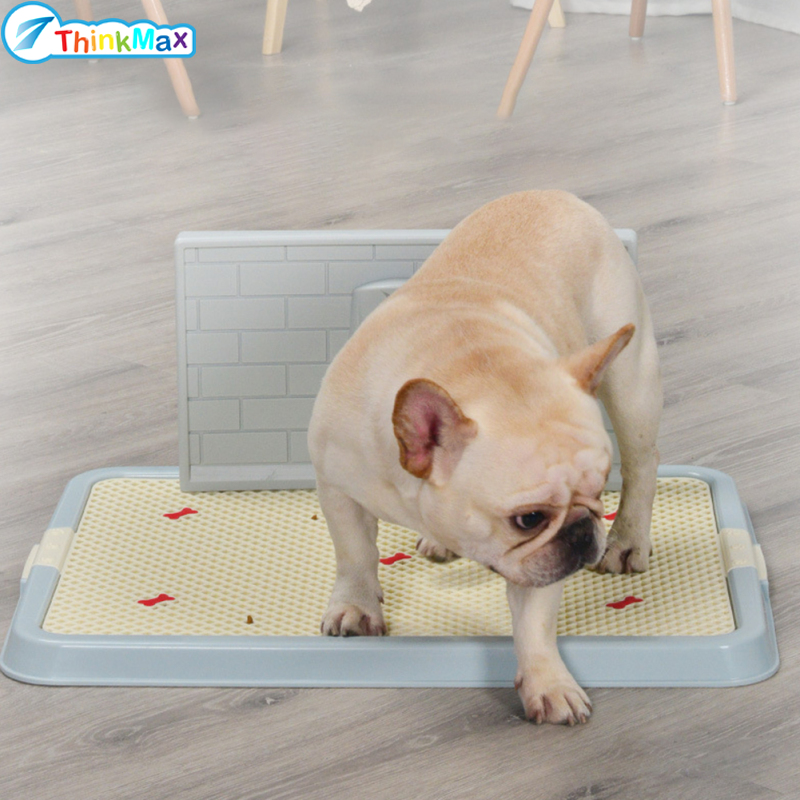 Dog Toliet, Portable Pet Potty Pad For Dog, Pee Tray With Mesh & Wall, Indoor Removable Dog Training Toilet, Automatic Urine Collection For Small And Medium Dogs ราคา 708 บาท*ส่งฟรี