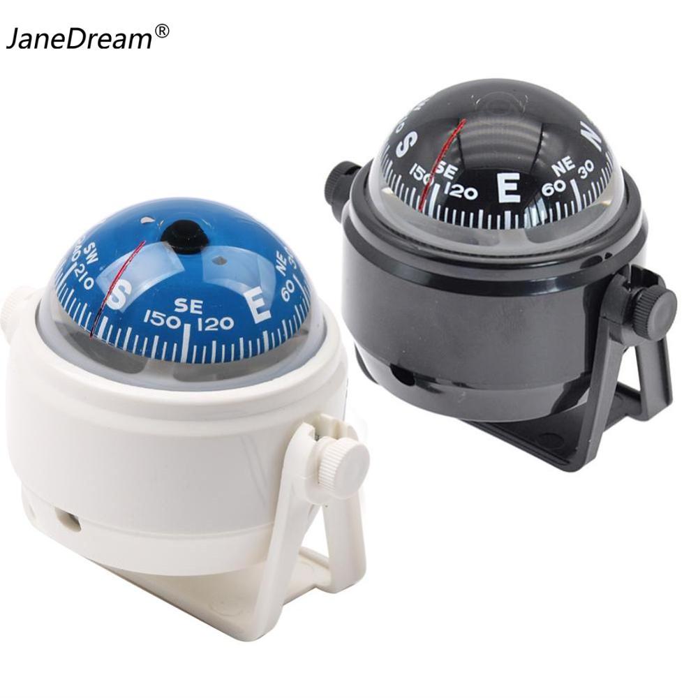 Janedream la bàn hàng hải điều hướng la bàn thuyền hàng hải xoay vòng trên biển với đèn led điện tử để định vị hàng hải chống nước