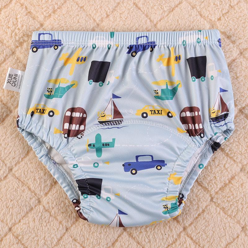 Kids Potty Training Pants Baby Cloth Diaper Seluar Latihan Tandas Budak Bayi Kalis Air 1 - 5 Years