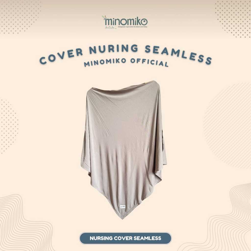 Minomiko Nursing Cover Seamless | Apron menyusui multifungsi