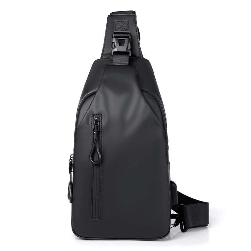 New Outdoor large-capacity messenger bag men's chest bag fashion simple fashion shoulder bag