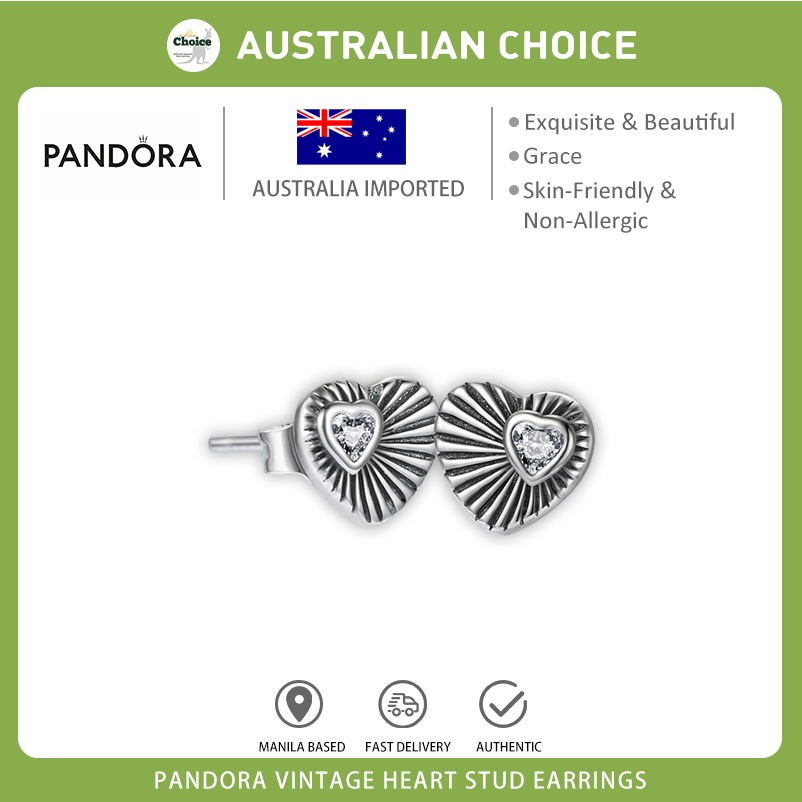 大特価放出！ パンドラ PANDORA Knotted Heart Stud Earrings 結びハートスタッドピアス 298019CZ  casabianca.ba