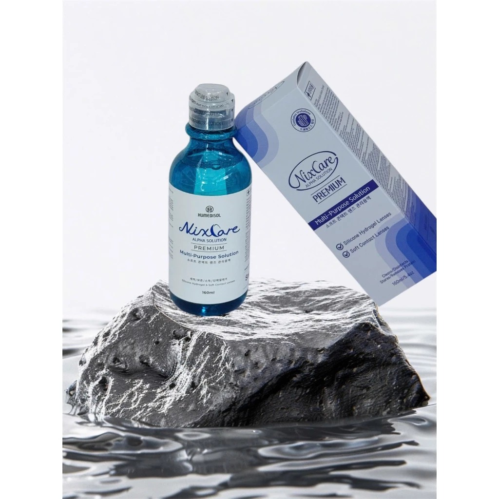 Nước ngâm kính áp tròng AnnLens nixcare 160ml