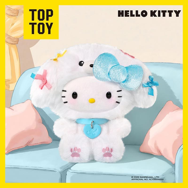 Toptoy X Hello Kitty Puppy Party Series Plush Pendant Blind Box Series of Soft Dolls That Attach to Bags. Cute Collectibles 100%Ori ราคา 639 บาท*ส่งฟรี