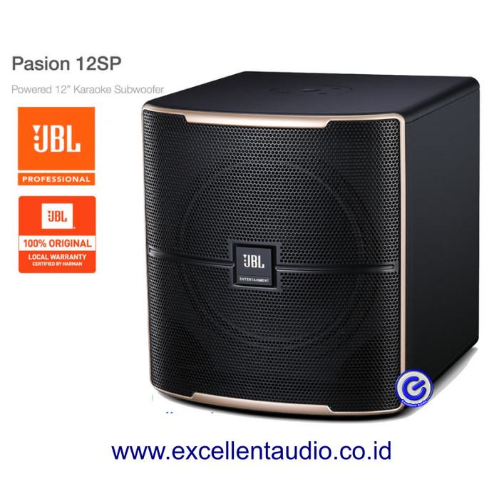 PROMO- JBL PASION 12SP 12 INCH AKTIF SUBWOOFER FOR KARAOKE HOME THEATRE Harga 7,895,000 rupiah*Gratis Ongkir