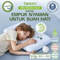 【BANTAL MEMORY FOAM ANAK】TUSEN Kids Dreamy Cloud Memory Foam Kids Pillow Bantal Anak Adem Support Leher Sarung Bisa Dicuci & Higienis untuk Buah Hati - TUKP01
