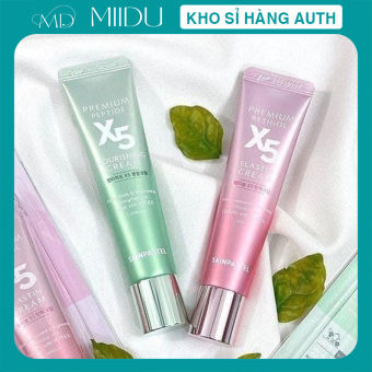 Kem Trẻ Hoá Trắng Da Skinpastel Premium Retinol X5 Elastin Cream / Premium Peptide X5 Nourishing Cream (30ml)