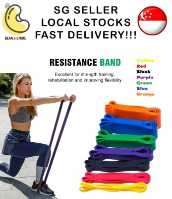 CHEAPEST!!! Bean Estore Heavy Duty Resistance Band Pull Up Assist Bands Stretch Resistance Band Mobility Band Powerlifting Bands For Resistance Training, Physical Therapy, Home Workouts