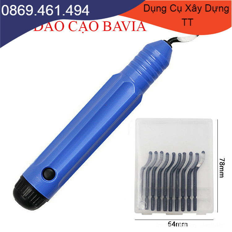 Bộ dao cạo bavia Dụng cụ gọt bavia NB1100 TẶNG kèm 10 lưỡi dao dùng để cạo bavia cho nhôm nhựa gỗ sắt thép mỏng Shop Dụng Cụ 494