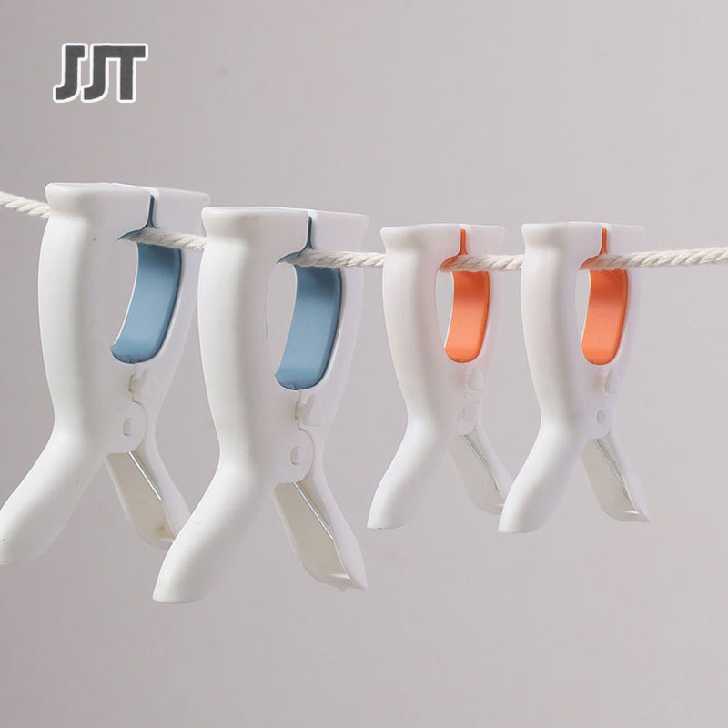 Clothespin drying quilt clip Multi-functional balcony windproof clip cute rabbit ears drying quilt holder ราคา 34 บาท*ส่งฟรี