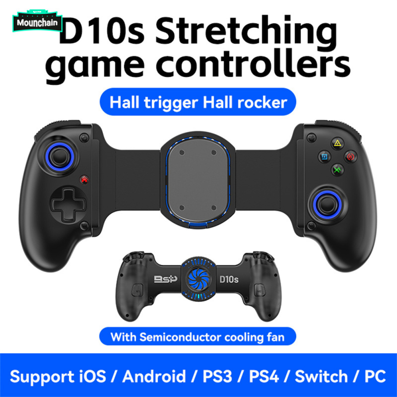 Tablet Controller Handle Wireless Game Stretching Joystick Dual Hall Sensor Gamepad With Six-axis Motion Sensing For Phones ราคา 1,510 บาท*ส่งฟรี