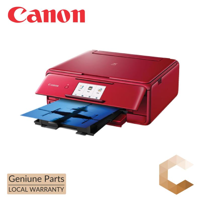 Canon PIXMA TS8170 Color Inkjet AIO (Red - 6 Inks) Singapore
