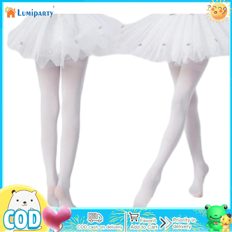 5 Pairs Girls Ballet Tights Footed 80D Velvet Ballet Legging Soft Stretch Pantyhose For Toddler Girls Dancing Class - ยี่ห้อ LumiParty ราคา 166 บาท*ส่งฟรี