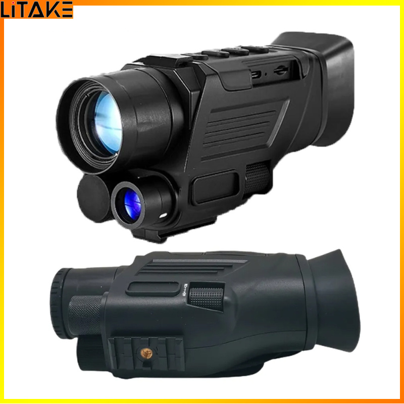 Litake Brightly H1-355 Digital Night Vision Monocular Digital Infrared Monocular Telescope 6X Zoom For Hunting Camping Hiking ราคา 6,301 บาท*ส่งฟรี