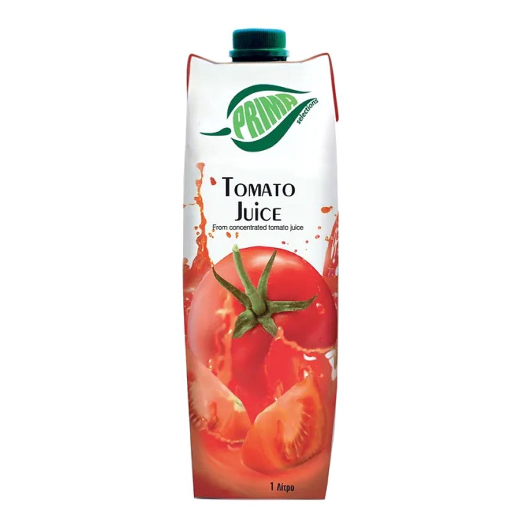 COMBO 2 Nước Ép Cà Chua 100%, Tomato Juice 100% 1L - PRIMA