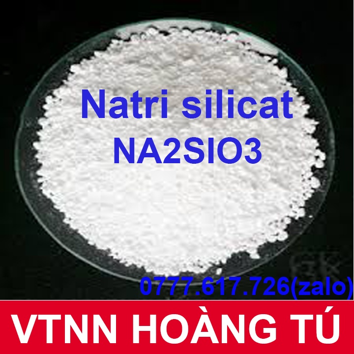 (Bao 25kg - 118k/kg) Sodium silicat bột - Na2SiO3 - gói 1kg