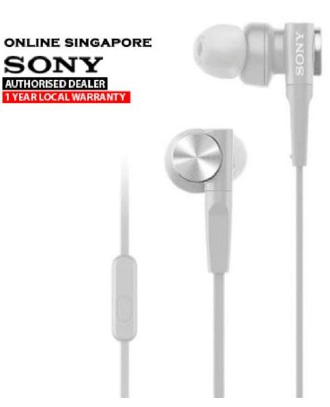 Online Singapore - Sony MDR-XB55AP EXTRA BASS In-Ear Headphones with Microphone Singapore