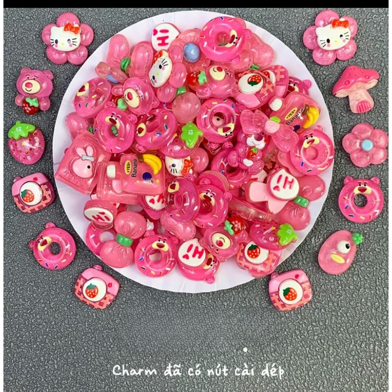 Very Cute Crocs Shoe Stickers - Random Shoe Accessories - Simple and Cute Crocs Jibbitz Shoe Button Accessories for Sandals - 8