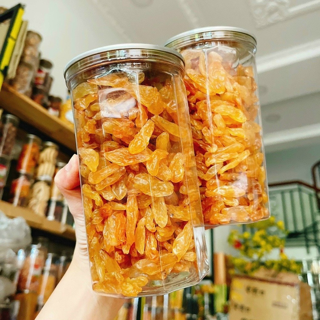 500gram nho khô loại ngon - nho vàng - nho xanh - nho mix 3 loại