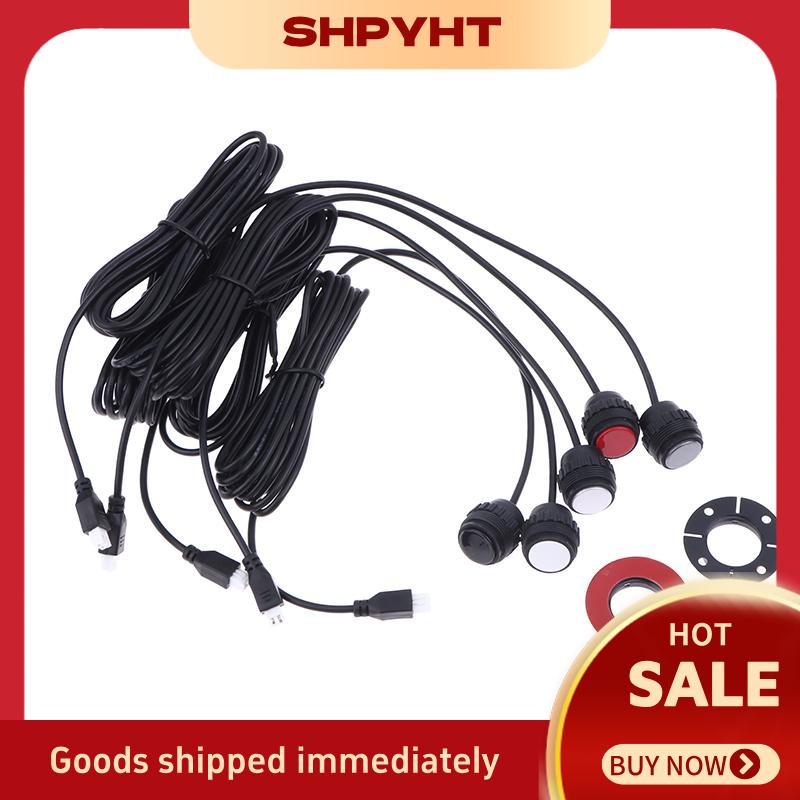 SHPYHT 16.5mm ban đầu nhúng phẳng xe đậu xe cảm biến parktronic đảo ngược thăm dò siêu âm mờ cho sao lưu Rada