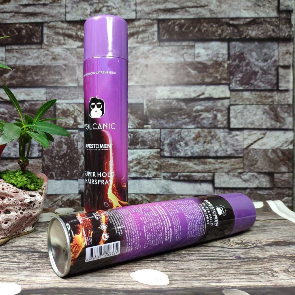 Gôm xịt tóc Sawensito Clay/Volcanic - Chai 420ML - H.E.E COSMETIC