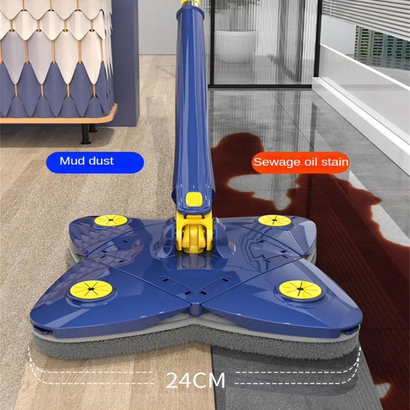 [kcfb] Cleaning Squeeze Mop 360° Rotatable Adjustable Floor Cleaning Window Glass Mop Home Ceiling Dusting Self-draining Brush Mop Tool ราคา  1,109 บาท*ส่งฟรี