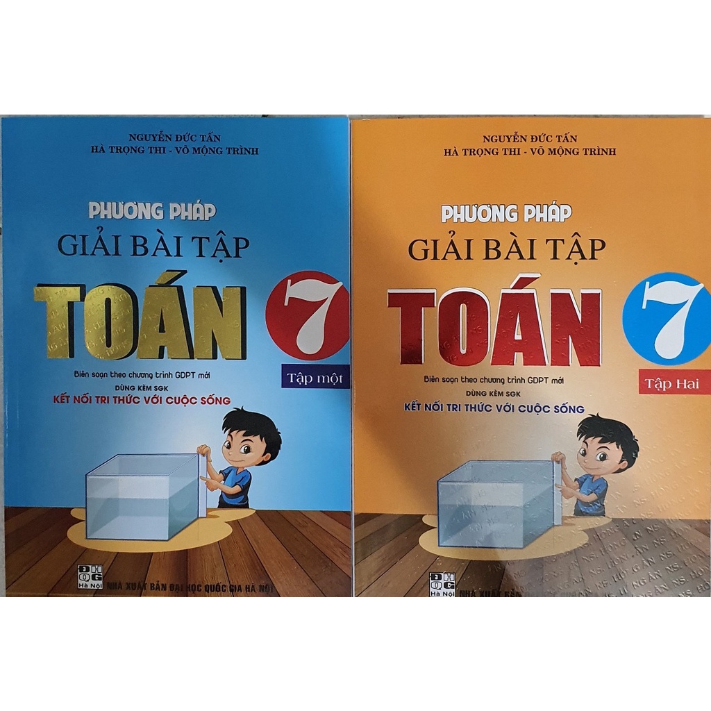 Combo Phương Pháp Giải Bài Tập Toán 7 Tập 1+ Tập 2  (Dùng Kèm SGK Kết Nối Tri Thức Với Cuộc Sống) ( HA )