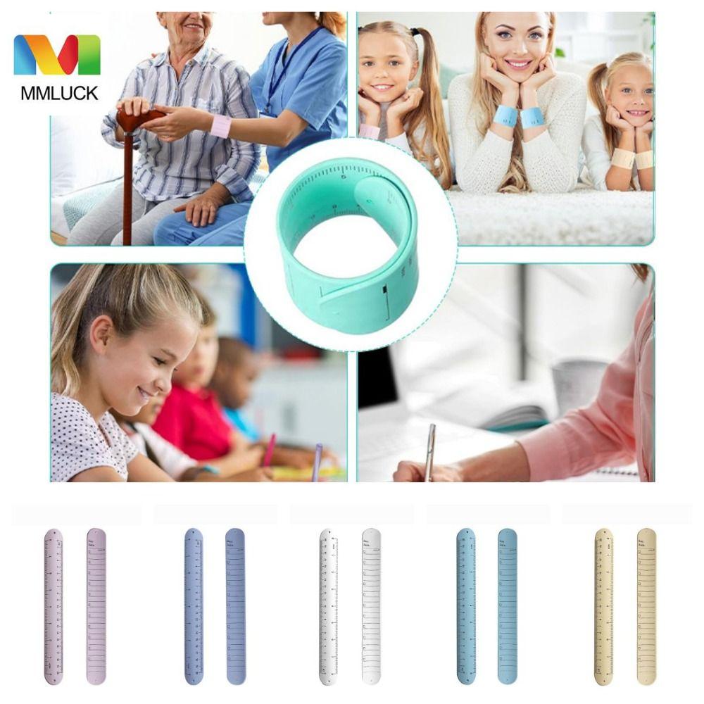MMLUCK Sổ lập kế hoạch ghi nhớ Bảng ghi nhớ Tái sử dụng Silicone Cố định dây đeo cổ tay Đầy màu sắc Bảng viết Sổ lập kế hoạch Đồ dùng học tập