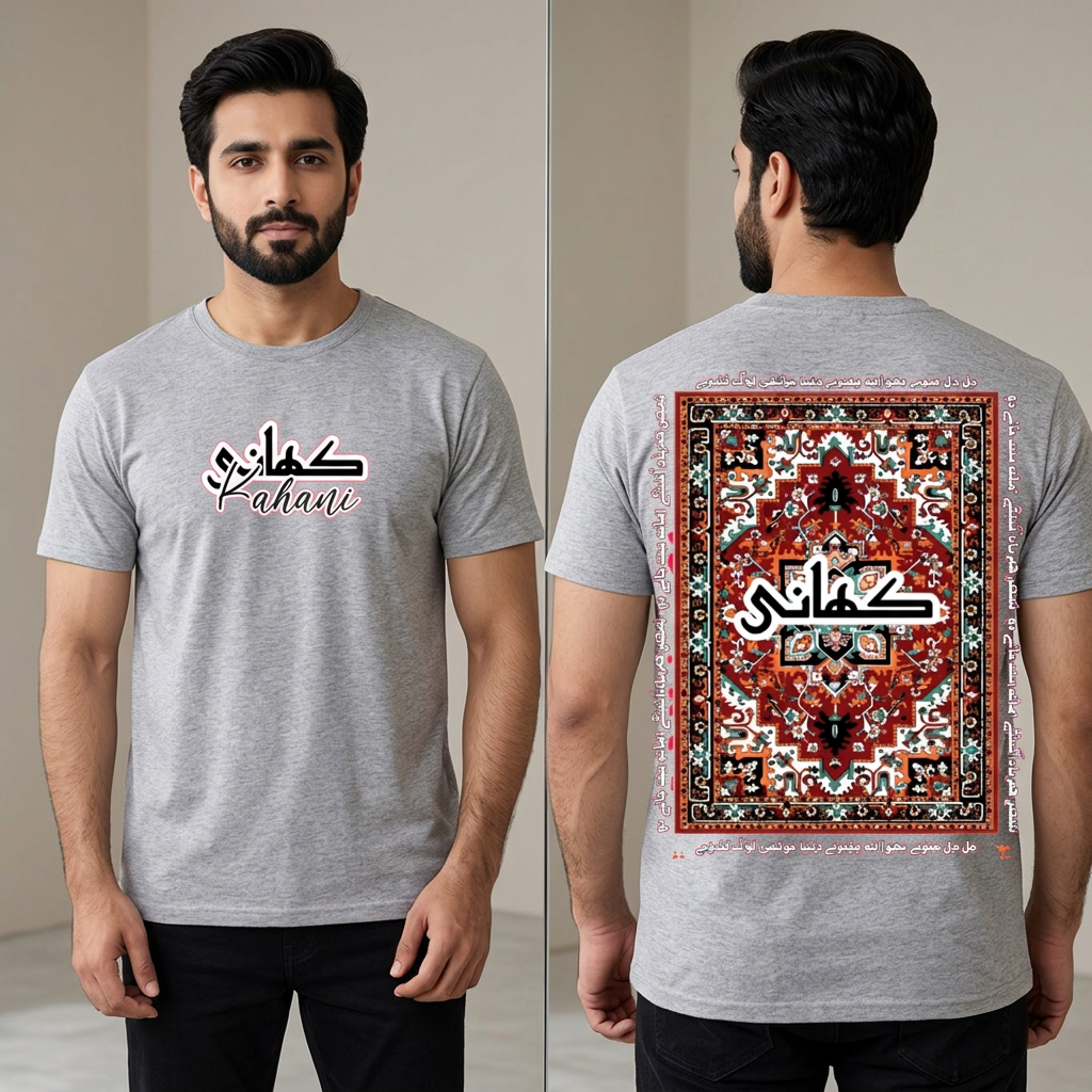 Kahani printed t shirt summer collection For Boys/mens