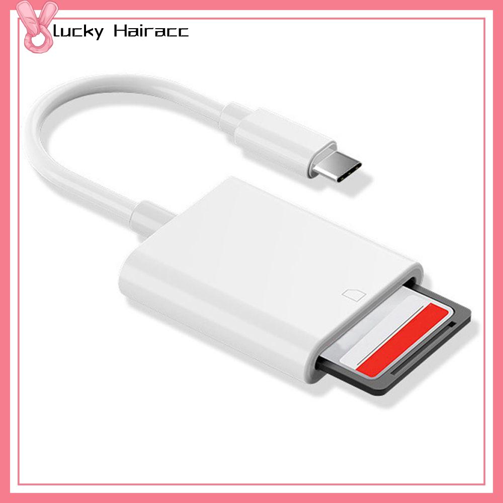 LUCKY HAIRACC Tốc Độ cao Truyền dữ liệu Bộ nhớ Thẻ Đầu Đọc thẻ USB OTG Bộ Chuyển Đổi Type-C