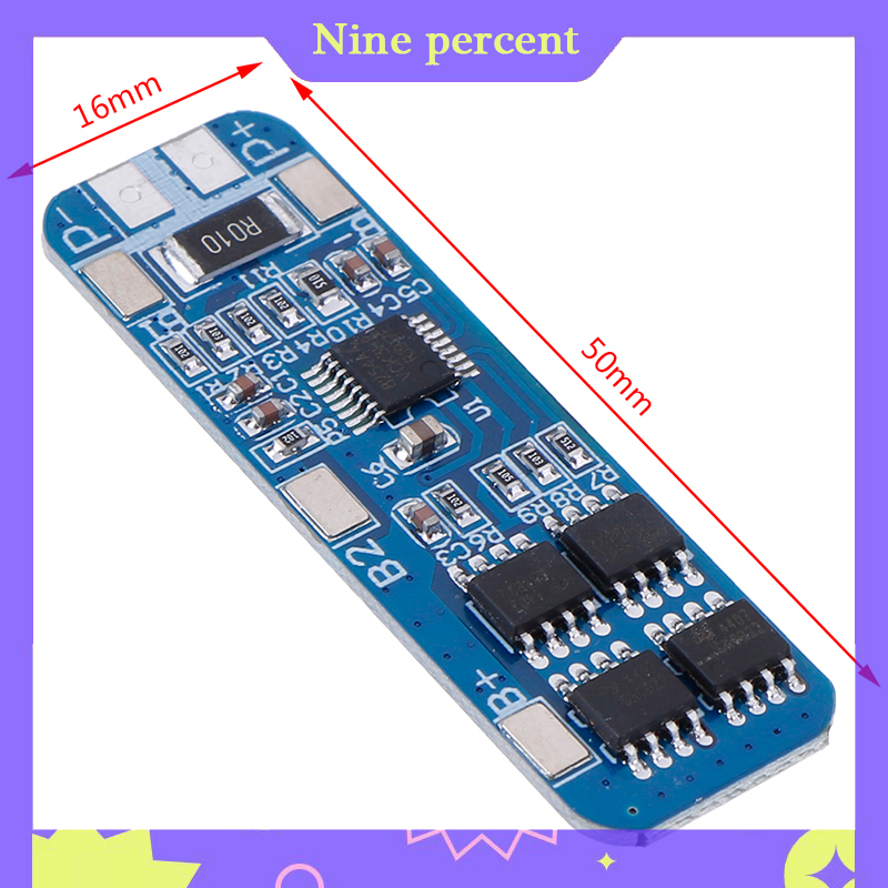 Nine percent 3S 10A 12V Lithium Battery Charger Protection Board BMS Li-ion Charging Module