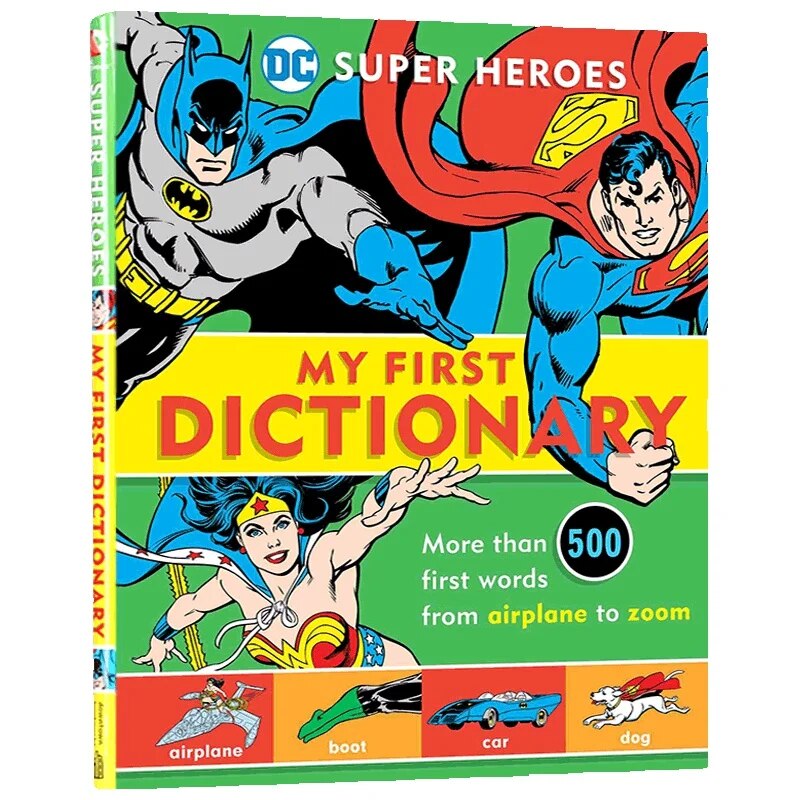 Milu DC Children S Super Heroes My First Dictionary Hardcover Original English Dictionary Books ราคา 1,029 บาท*ส่งฟรี