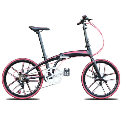 [ Free Installation] Hito foldable bicycle Shimano 7 speed folding bike