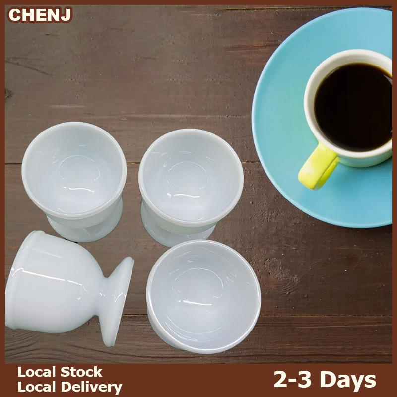 CHENJ fast delivery Egg Cup Holder Boiled Eggs Cup Stand Tool Caviar Cup Breakfast Egg Holder Banquet Eggs Supplies Kitchen Accessories