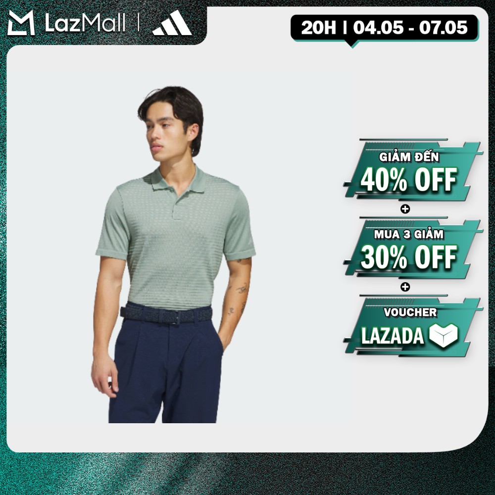 [20H 4.5-2H 5.5-MUA 3 GIẢM 30%] adidas Đánh gôn Áo Polo Không Đường May Tour Ultimate365 Nam màu xanh lá JJ0165