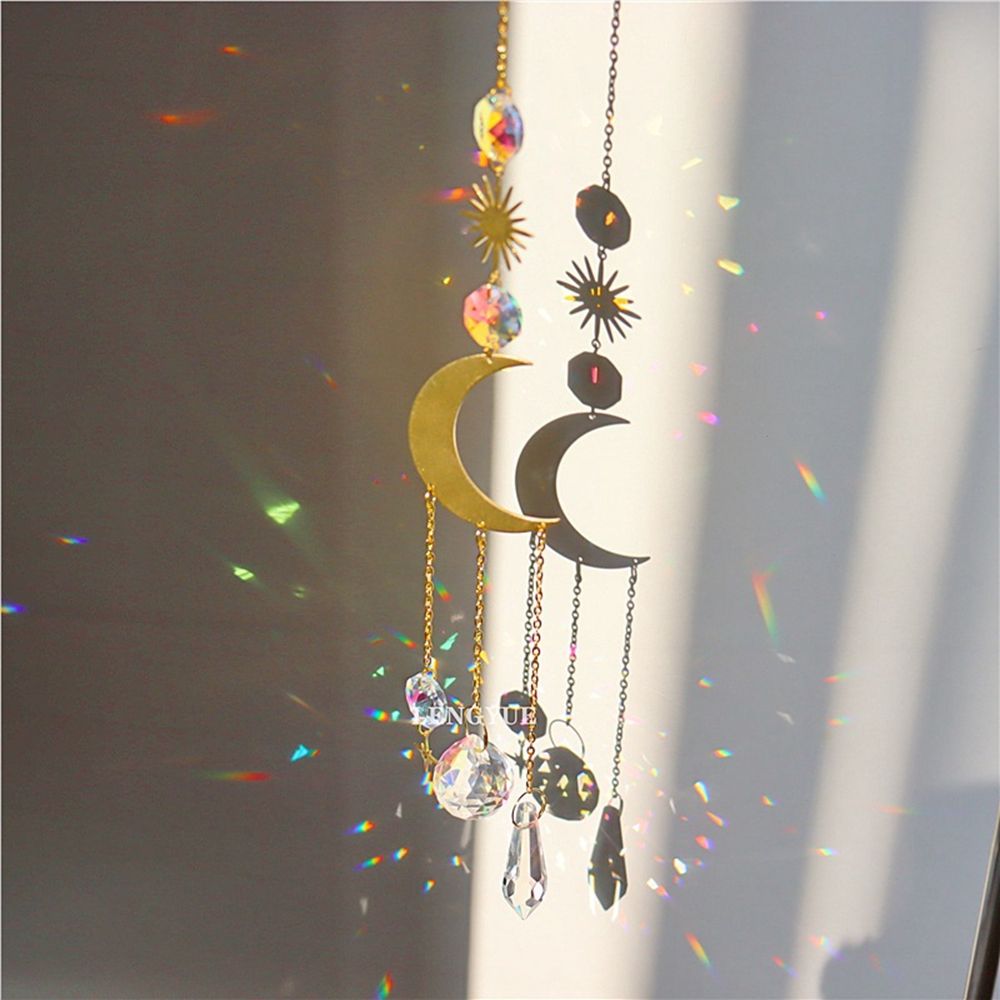 JALE Handmade Window Curtain Ornament Prism Hanging Jewellery Pendant Home